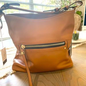 new la terre fashion handbags 2 in 1 Shoulder Bag With Smaller Crossbody Bag NWT